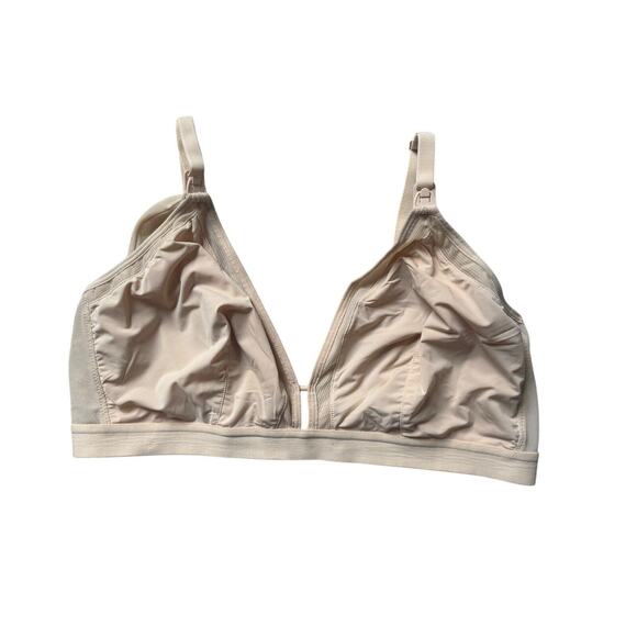Lively The Mesh Trim Nursing Bralette Toasted Almond Nude Color size 3 Busty‎ - Picture 1 of 5